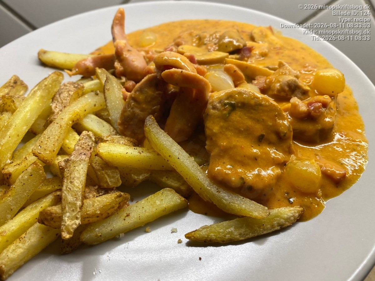 Nem Mørbradgryde med Bacon og Champignon