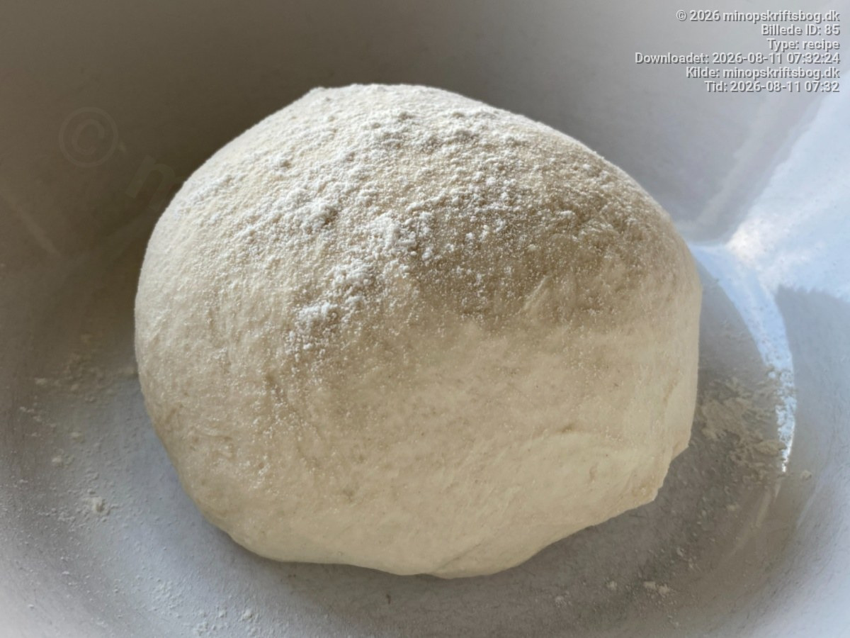 Hjemmelavet Pizzadej