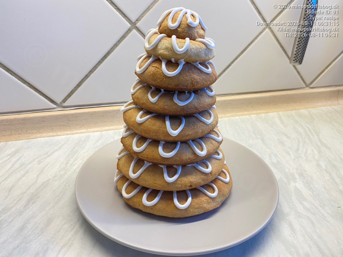 Nytårs kransekage