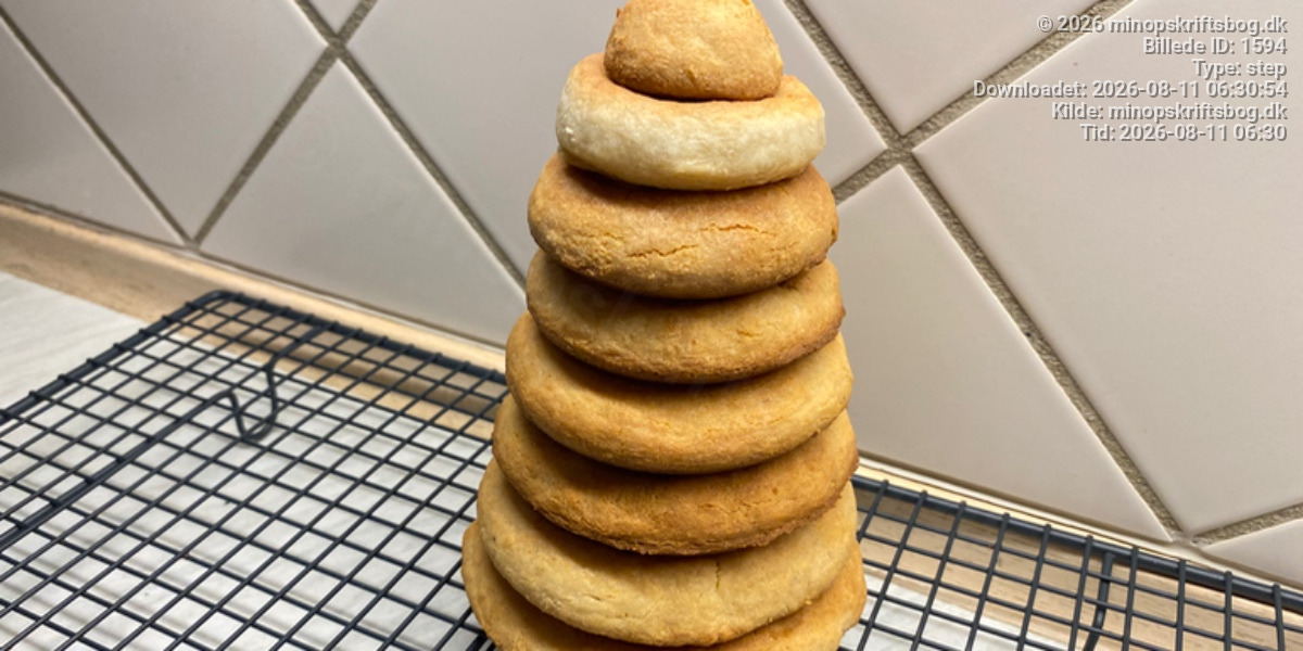 Kransekage masse - Trin 4